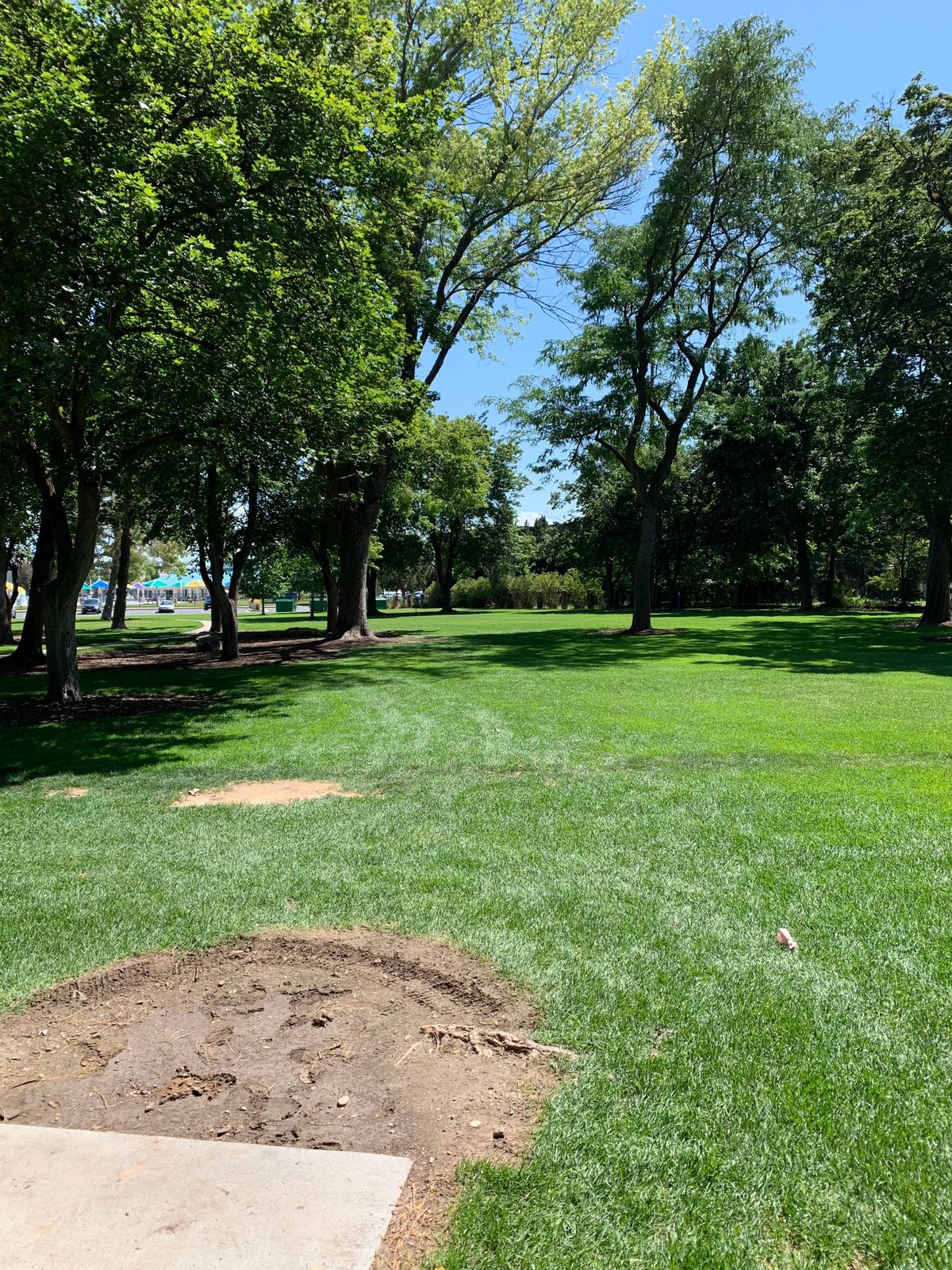 Hole 2 from the tee