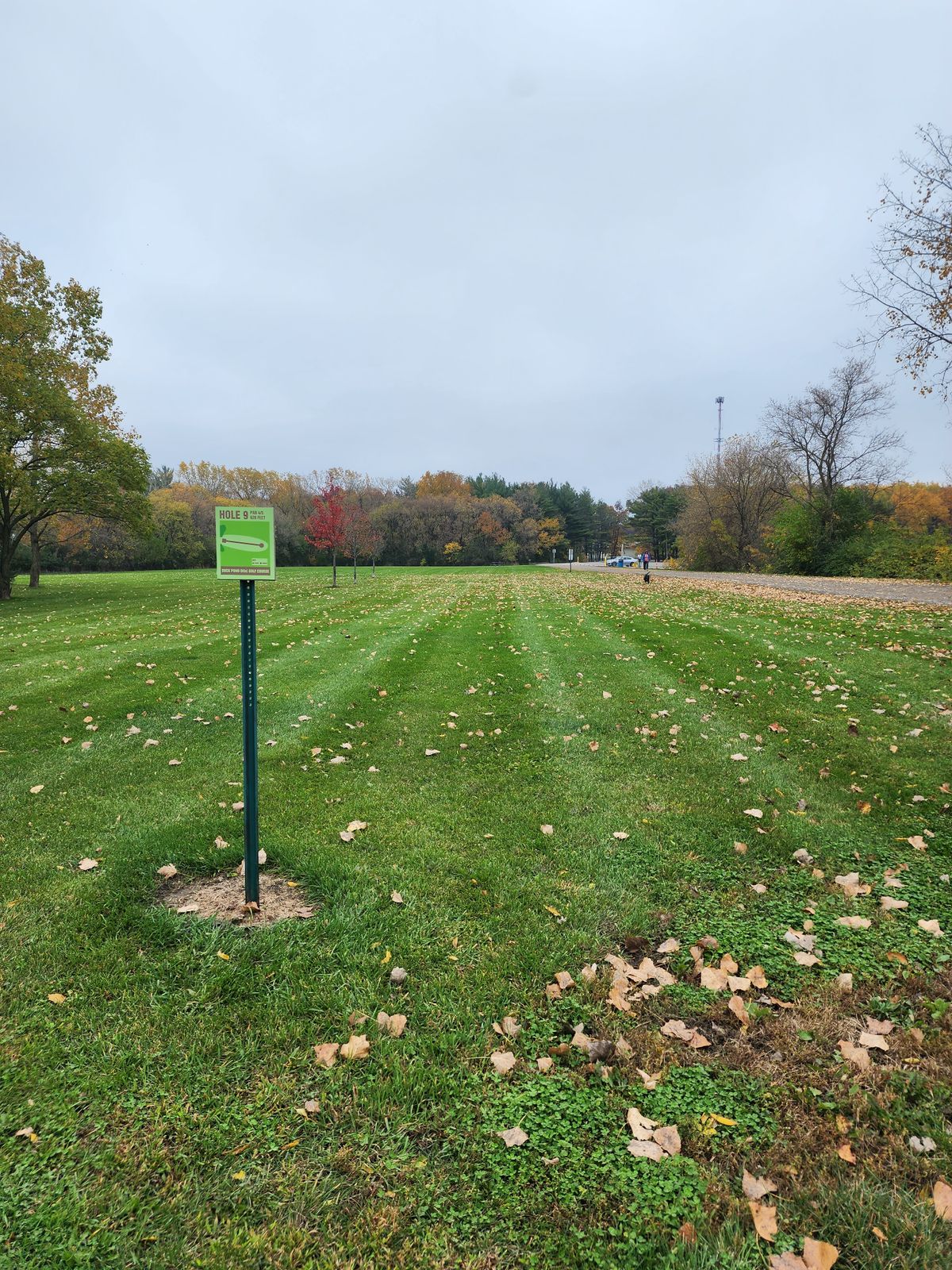 View from hole 9 tee.