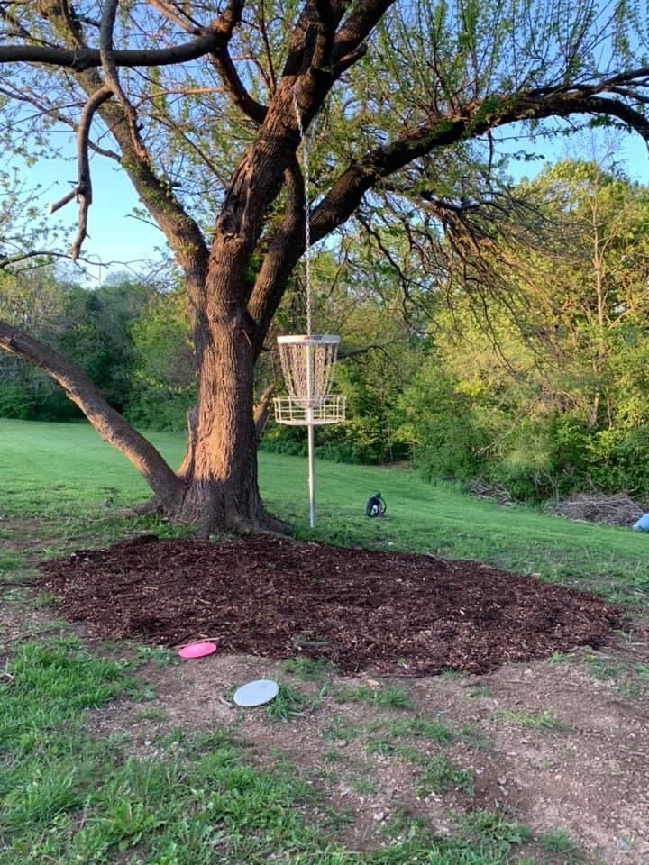 Hole 3’s green with hanging basket