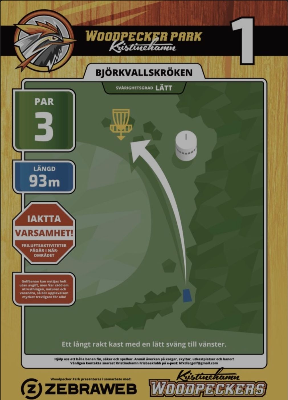Hål 1