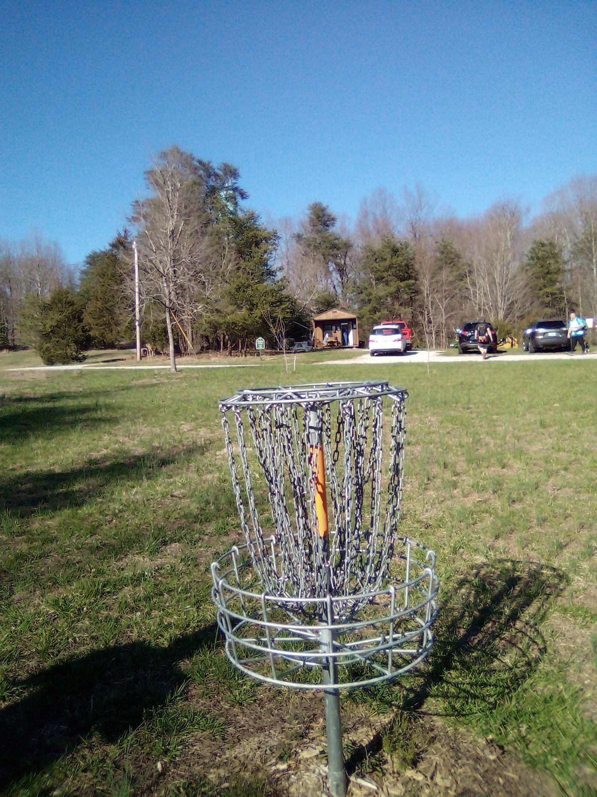 Hole 18 basket
