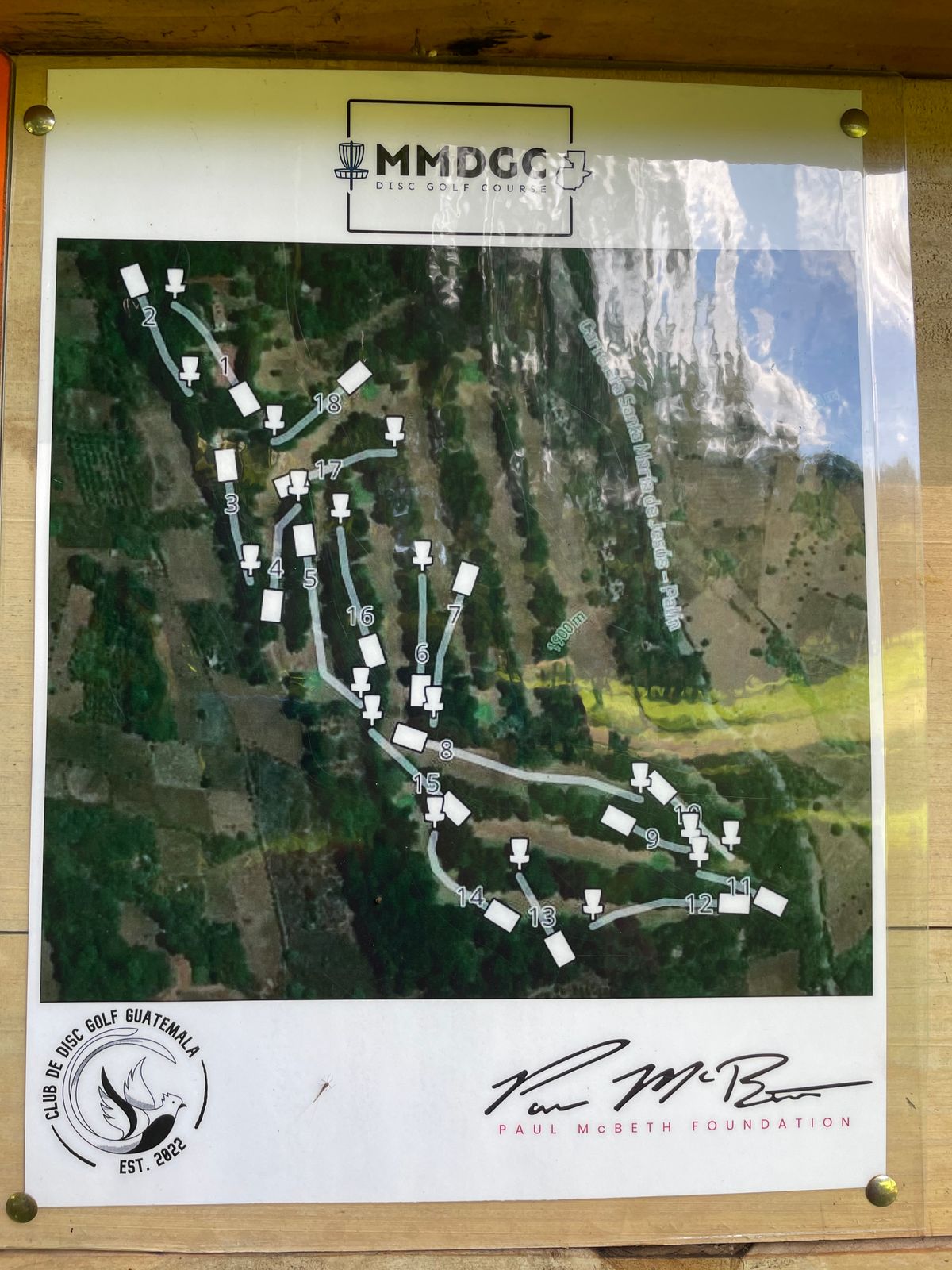Map of the course