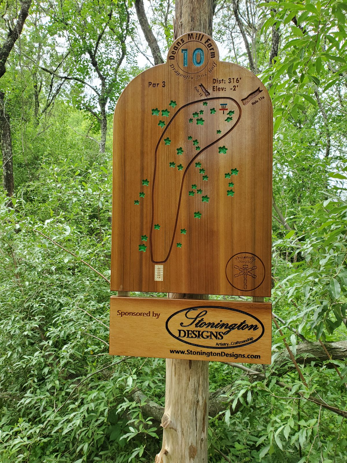 New tee signs in collaboration with Stonington design