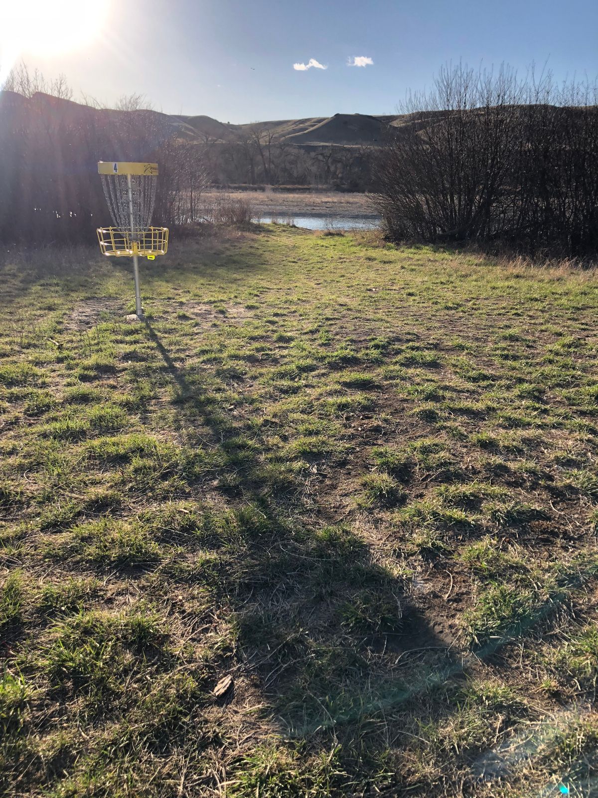 Hole 4’s green.
