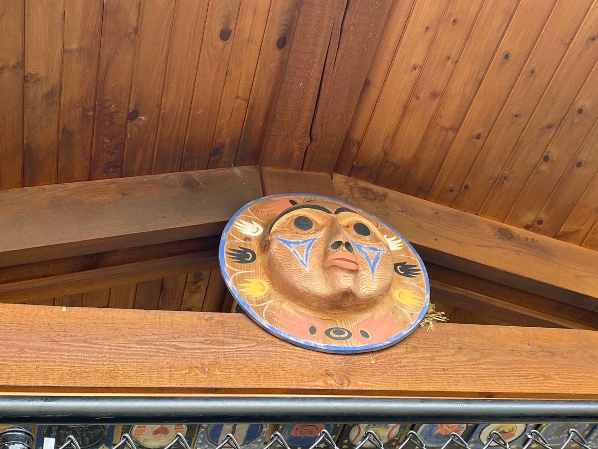 Our disc golf course is built on the traditional territory of the
WSANEC people.  Please respect.