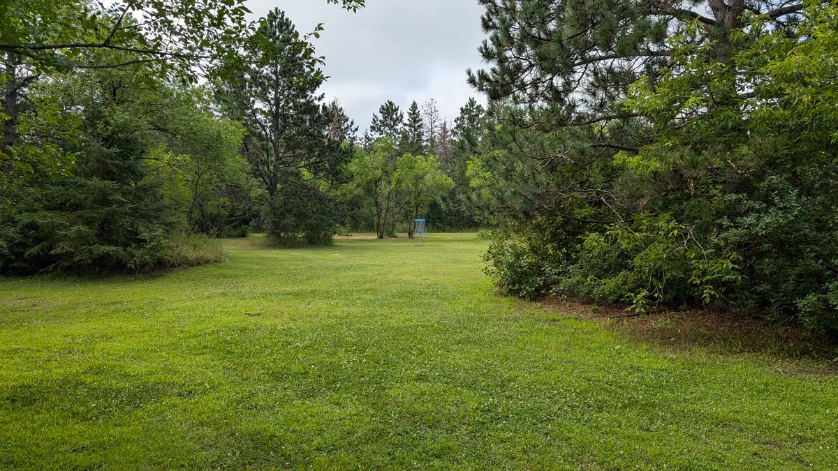 Hole 13 around corner
