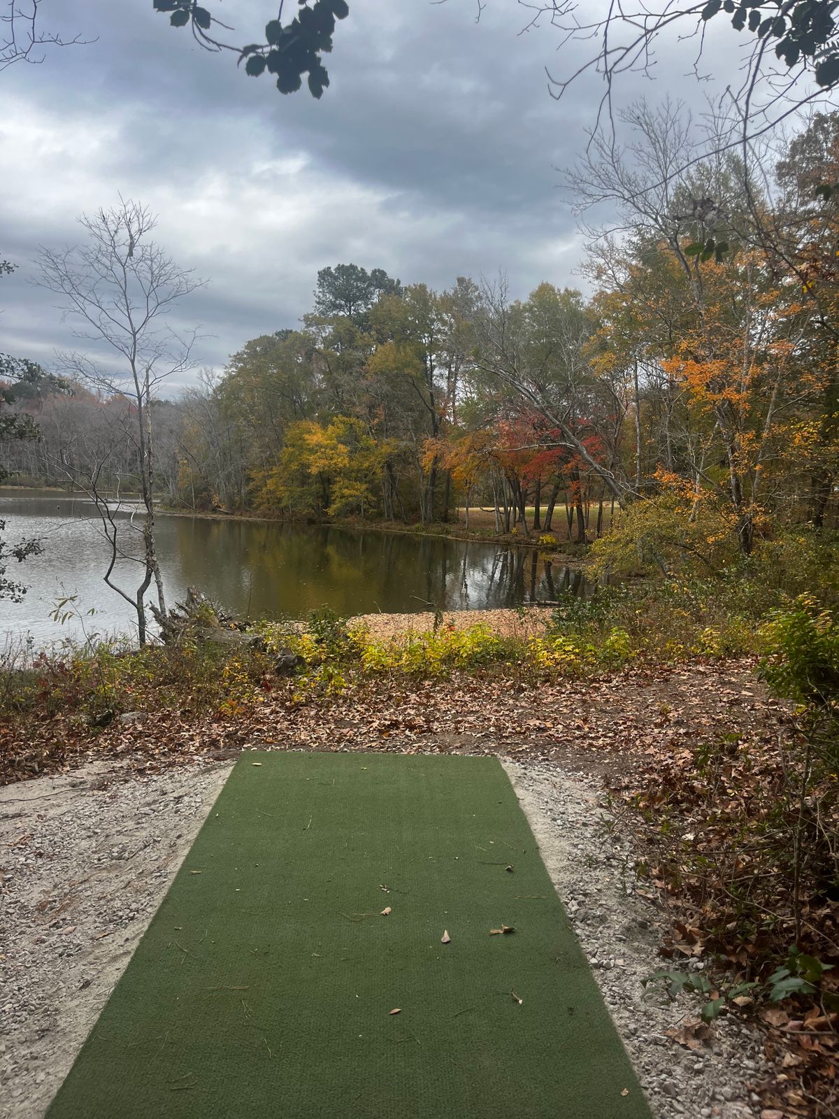 Hole 15 is a 279’ par 3 with water carry.