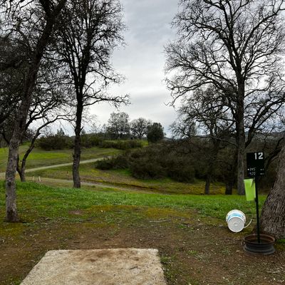 Hole 12 on the hill top