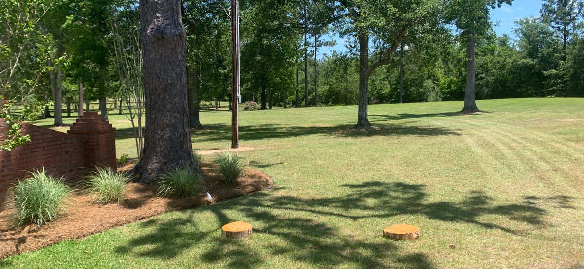 First tee is located right next to the gate