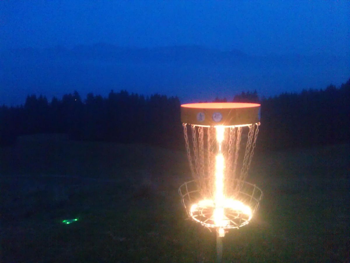 We sometimes play in the dark!