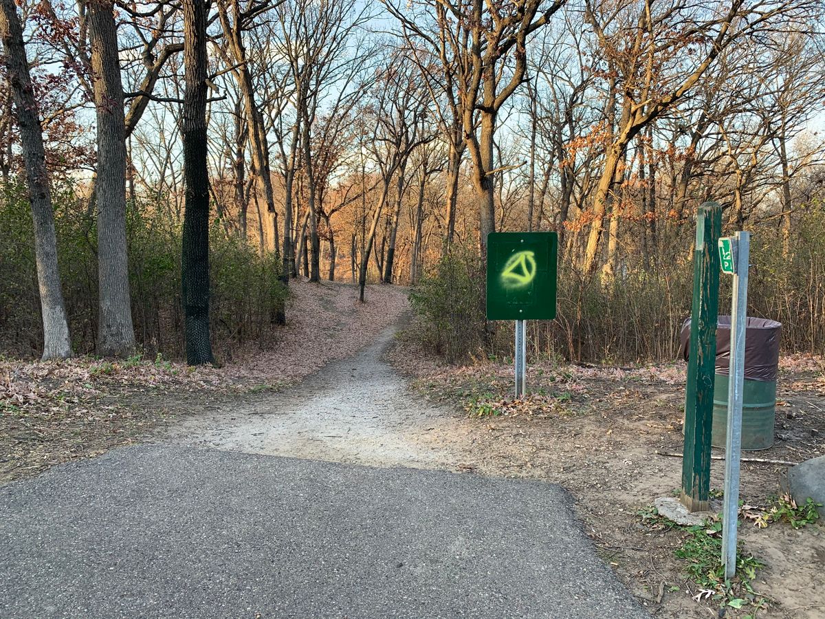 Hole 8 tee box
