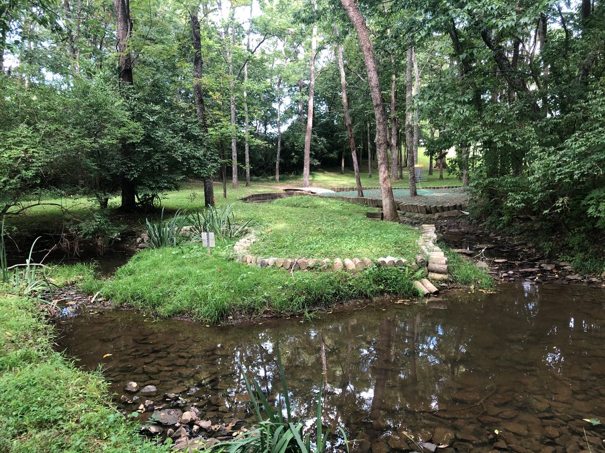 Idlewild’s hole 8 after a rain.