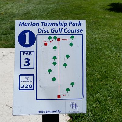 Hole 1 Sign