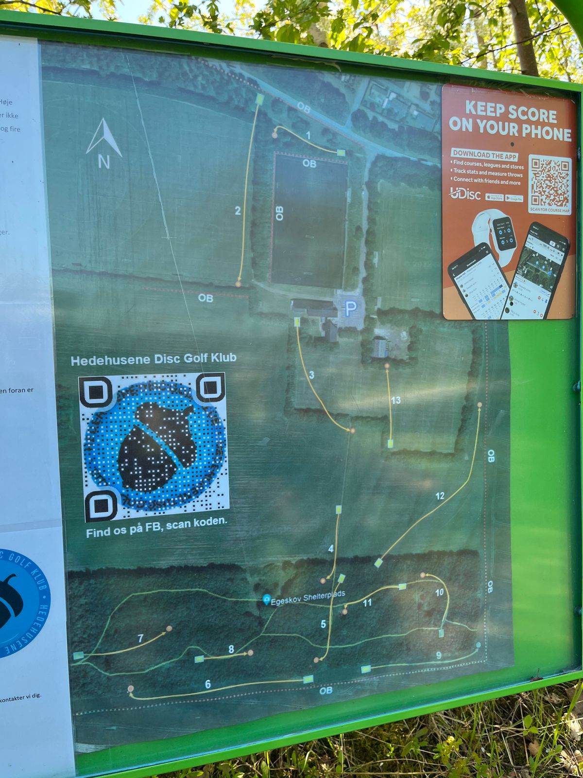 13-hole map at start needs updating to 18-holes.