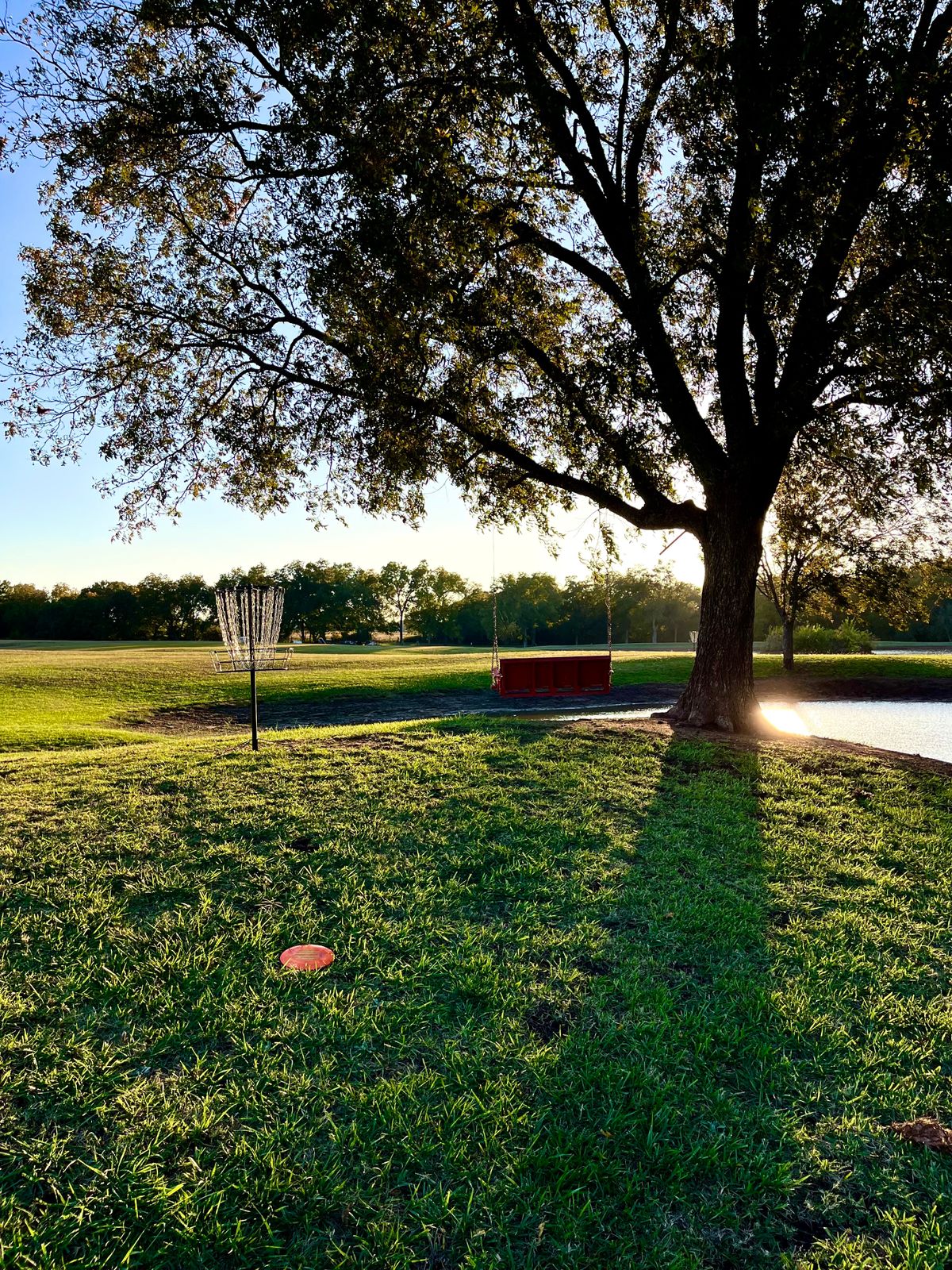 Hole 9 basket