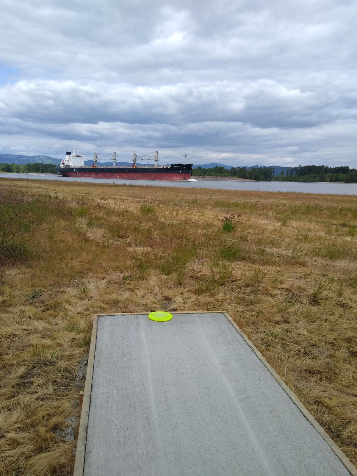 No, the disc catcher isn't on the ship