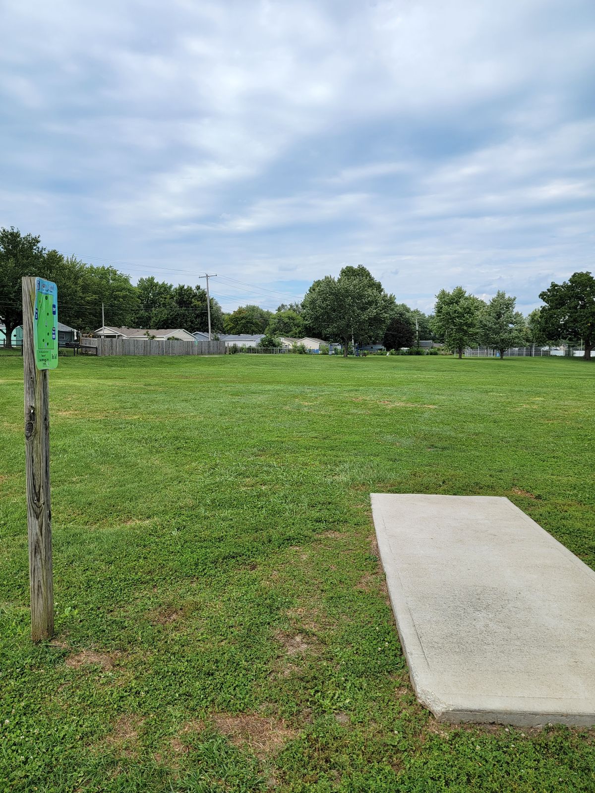 Hole 5 from the tee.