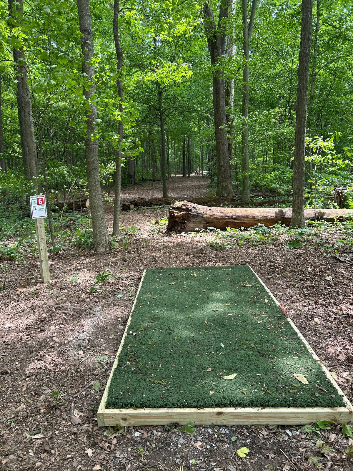 Hole 6 433ft par 4