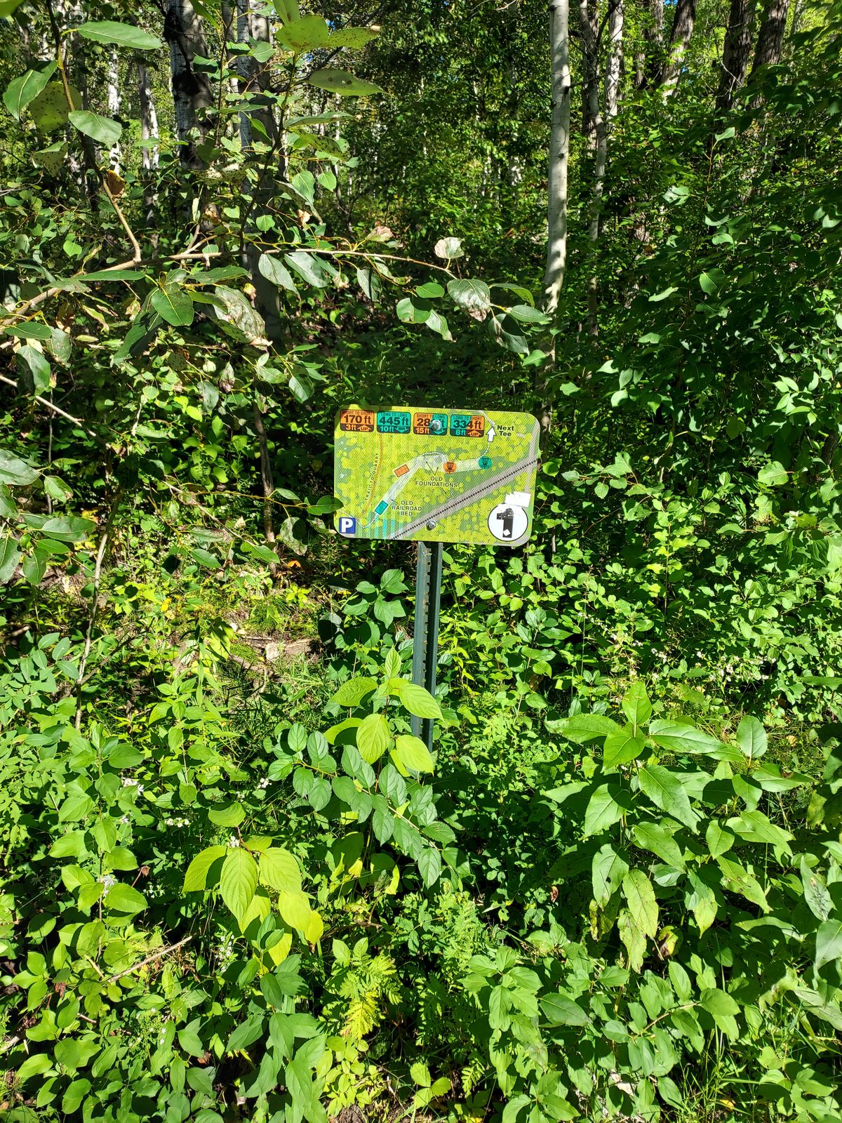 Hole 1 TeeSign