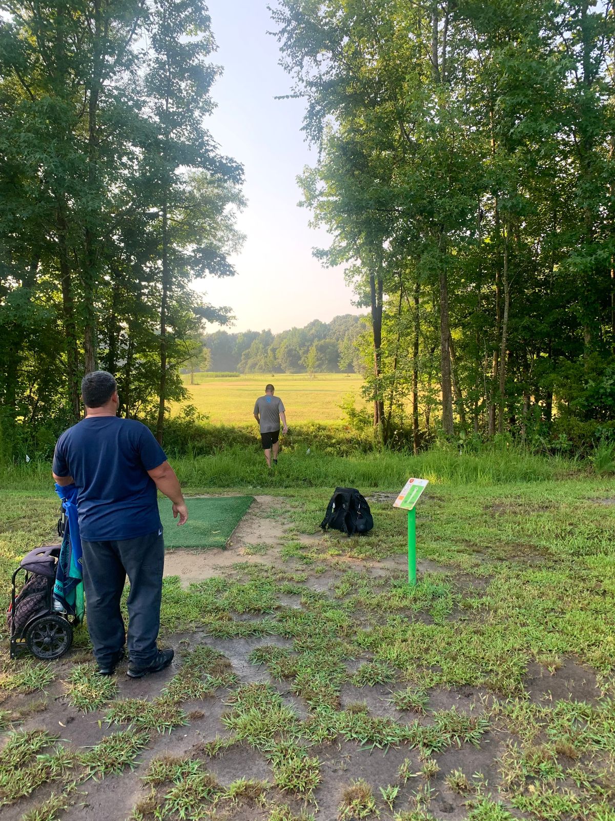 Hole 3 short tee (drop zone)