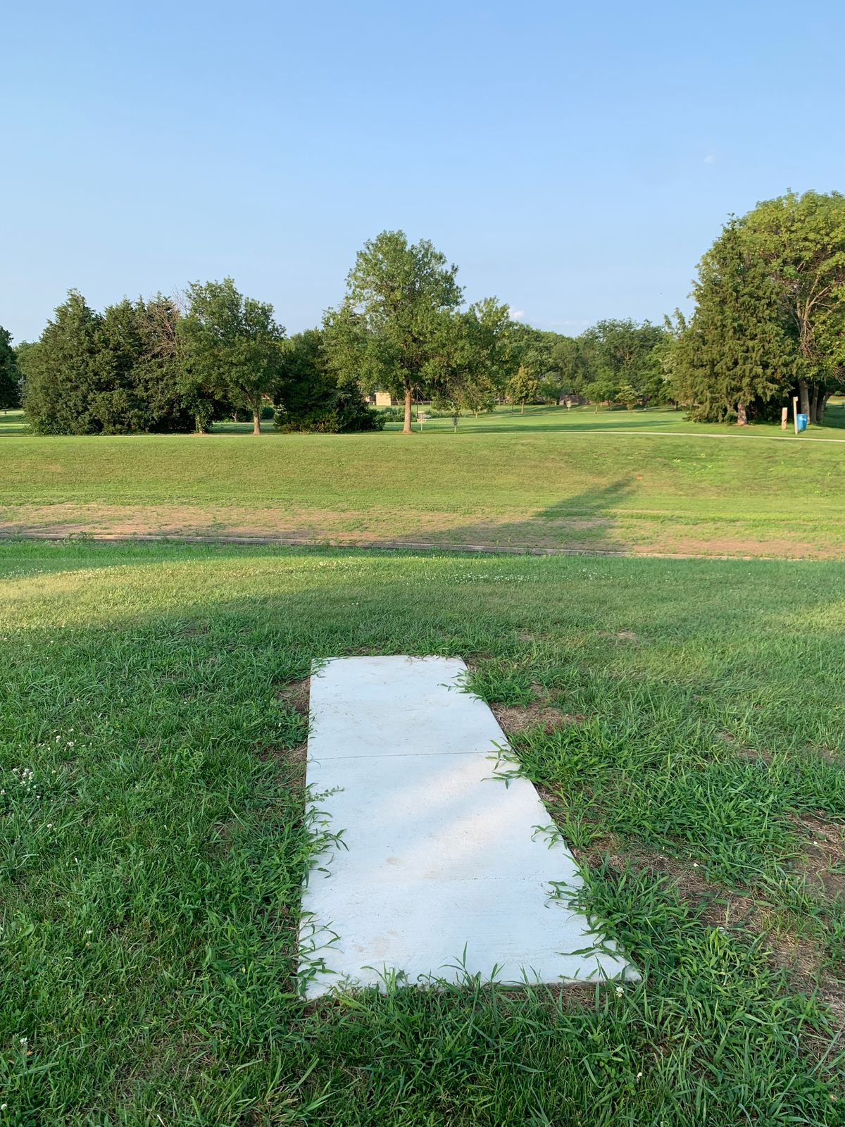 Hole 8 short pad