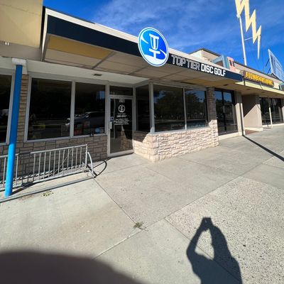 Front of shop