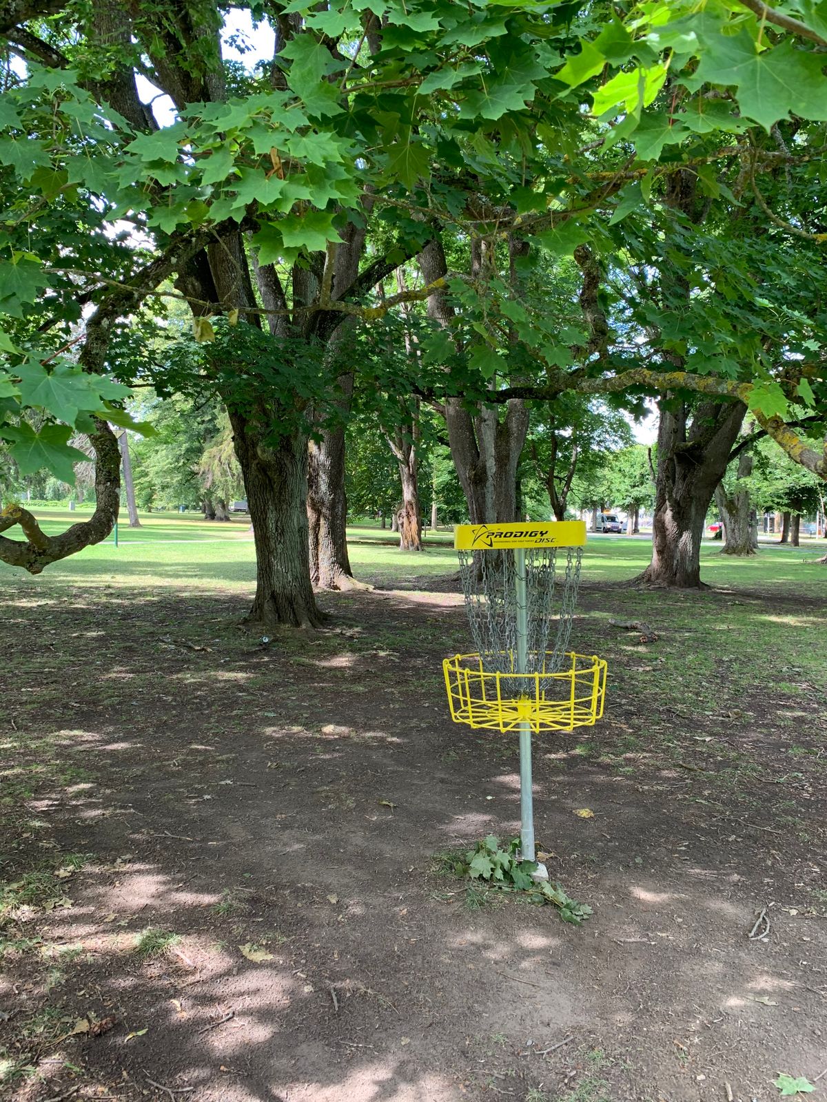 Hole 15 on the green (Yellow layout)