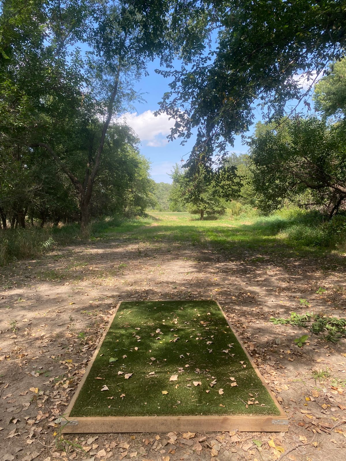 Hole 9 tee and fairway
