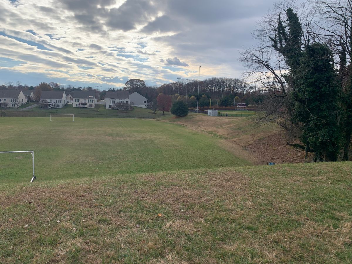 Tee area of hole 2