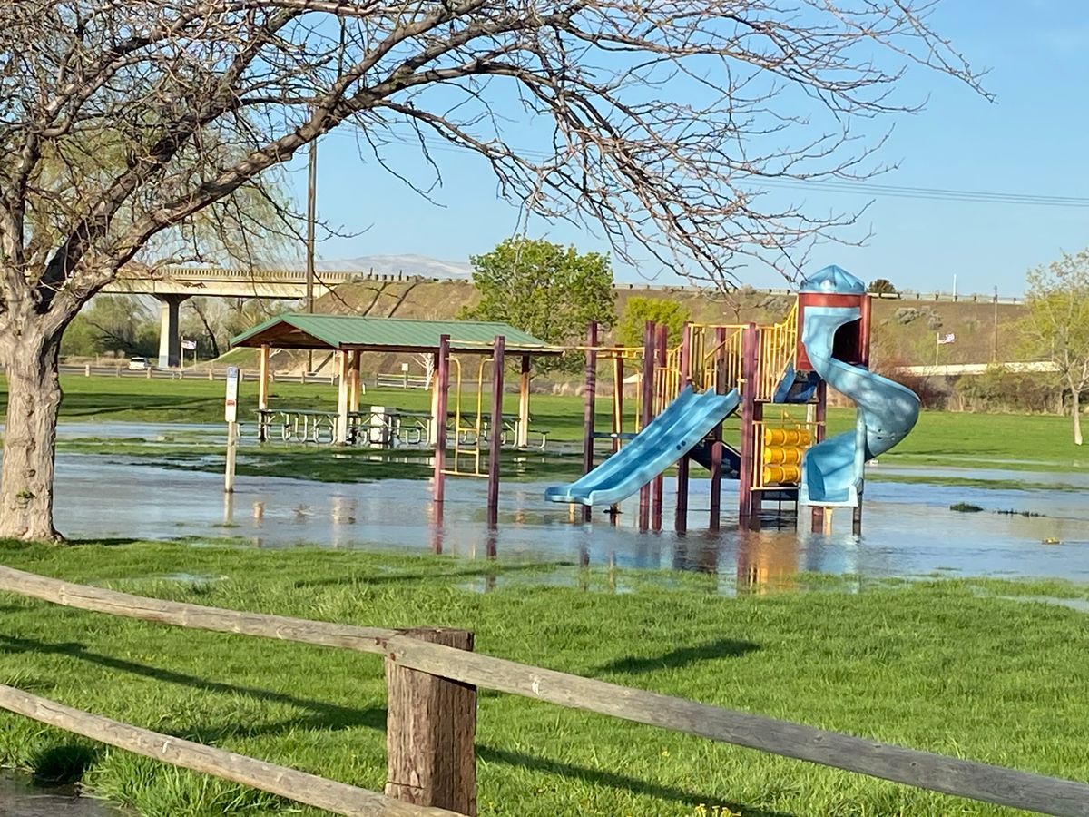 Fulbright flooded May 2023