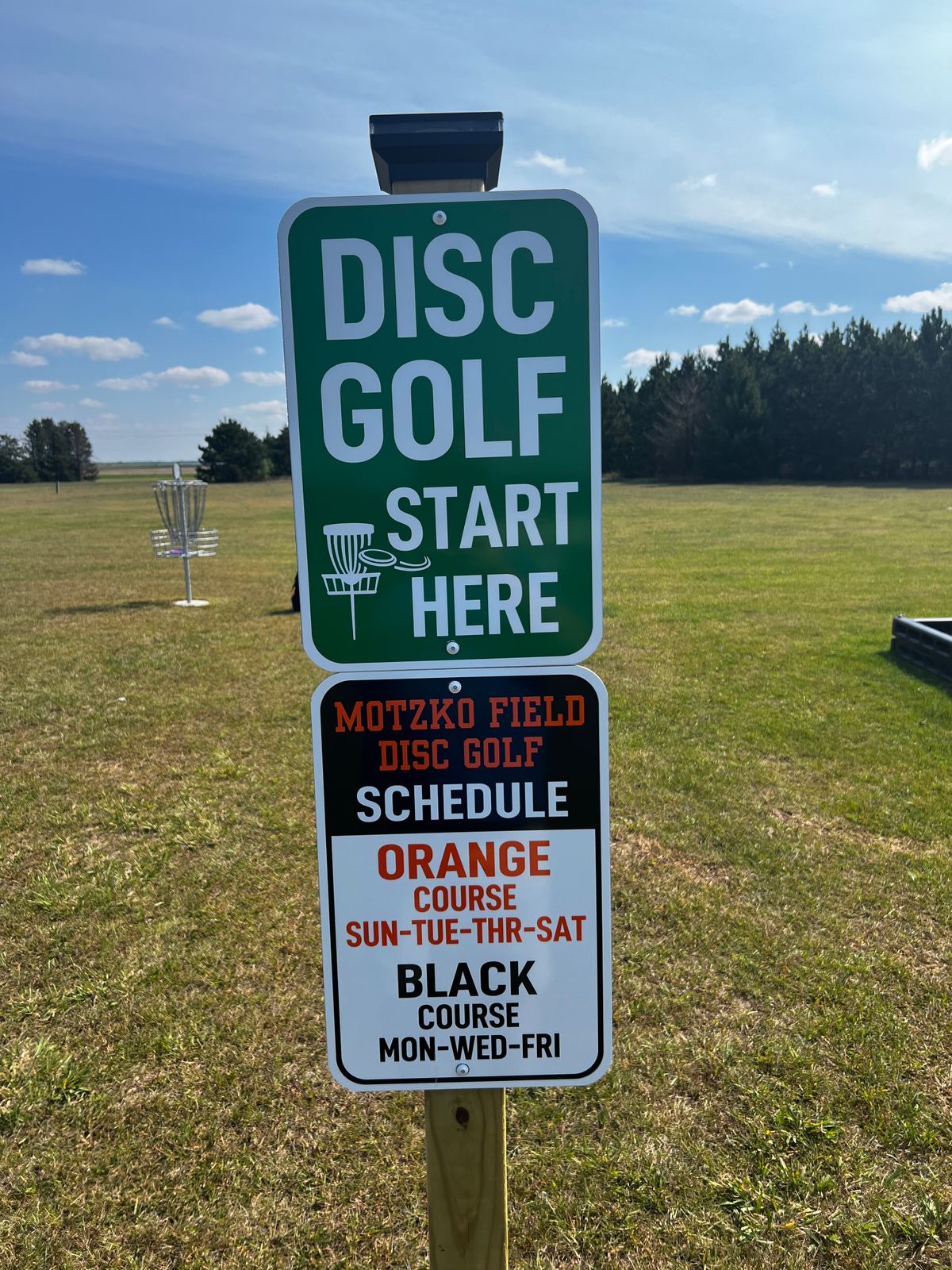 New course layout