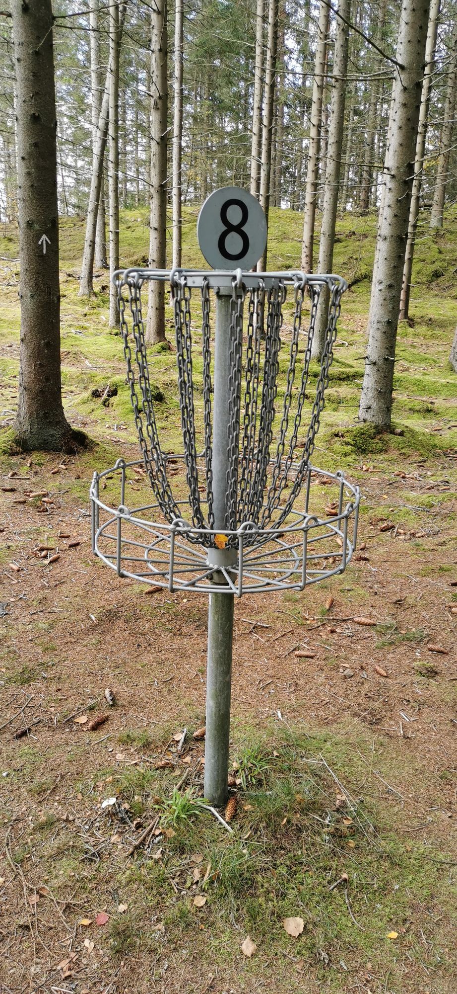 Korgar i ren metall som är svåra att se