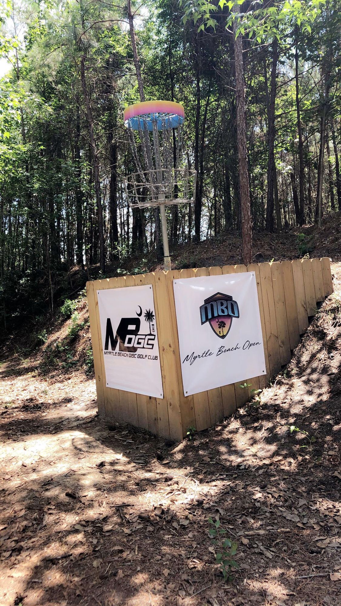 Hole 18 short right pin