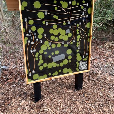 Check out our Course Map located by the tee of Hole 1!