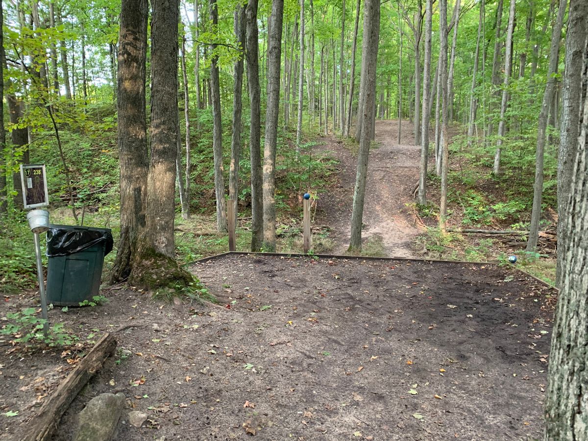Hole 17, more elevation changes