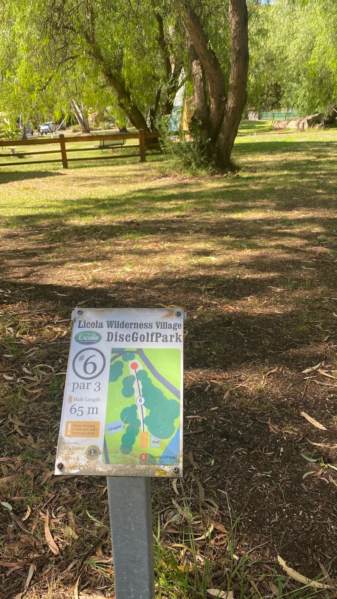 Hole 6 - par 3
