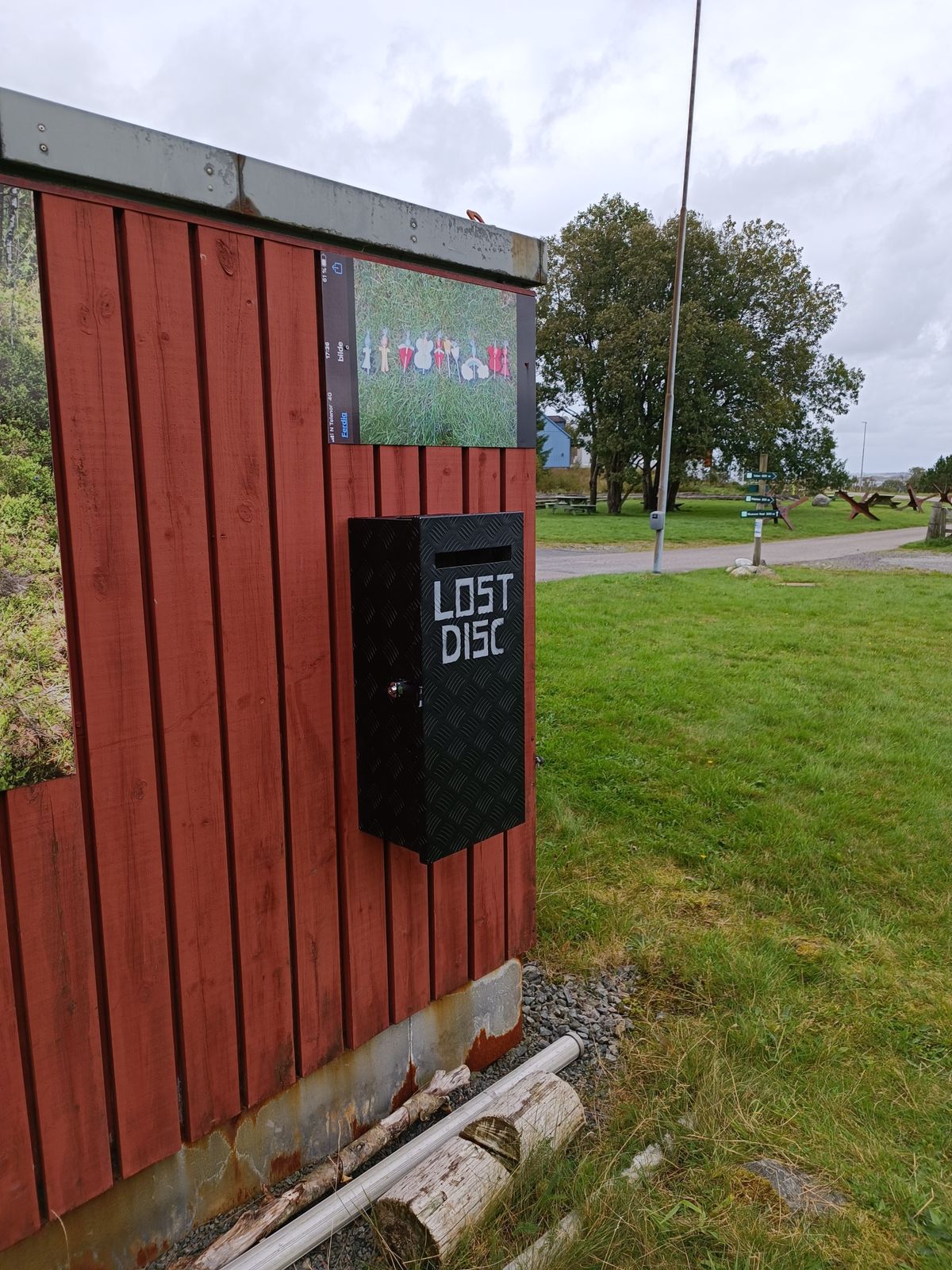 Lost disc kassen v/putte kurvene