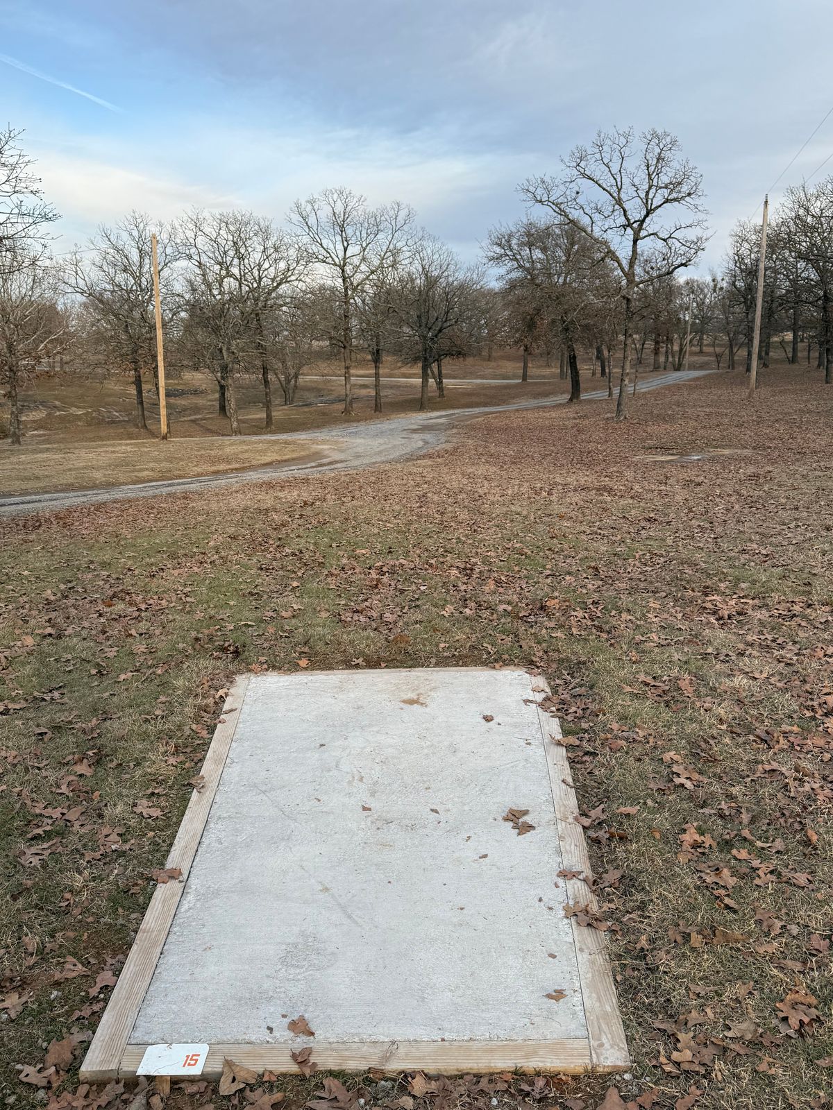 Hole 15 Tee and fairway
