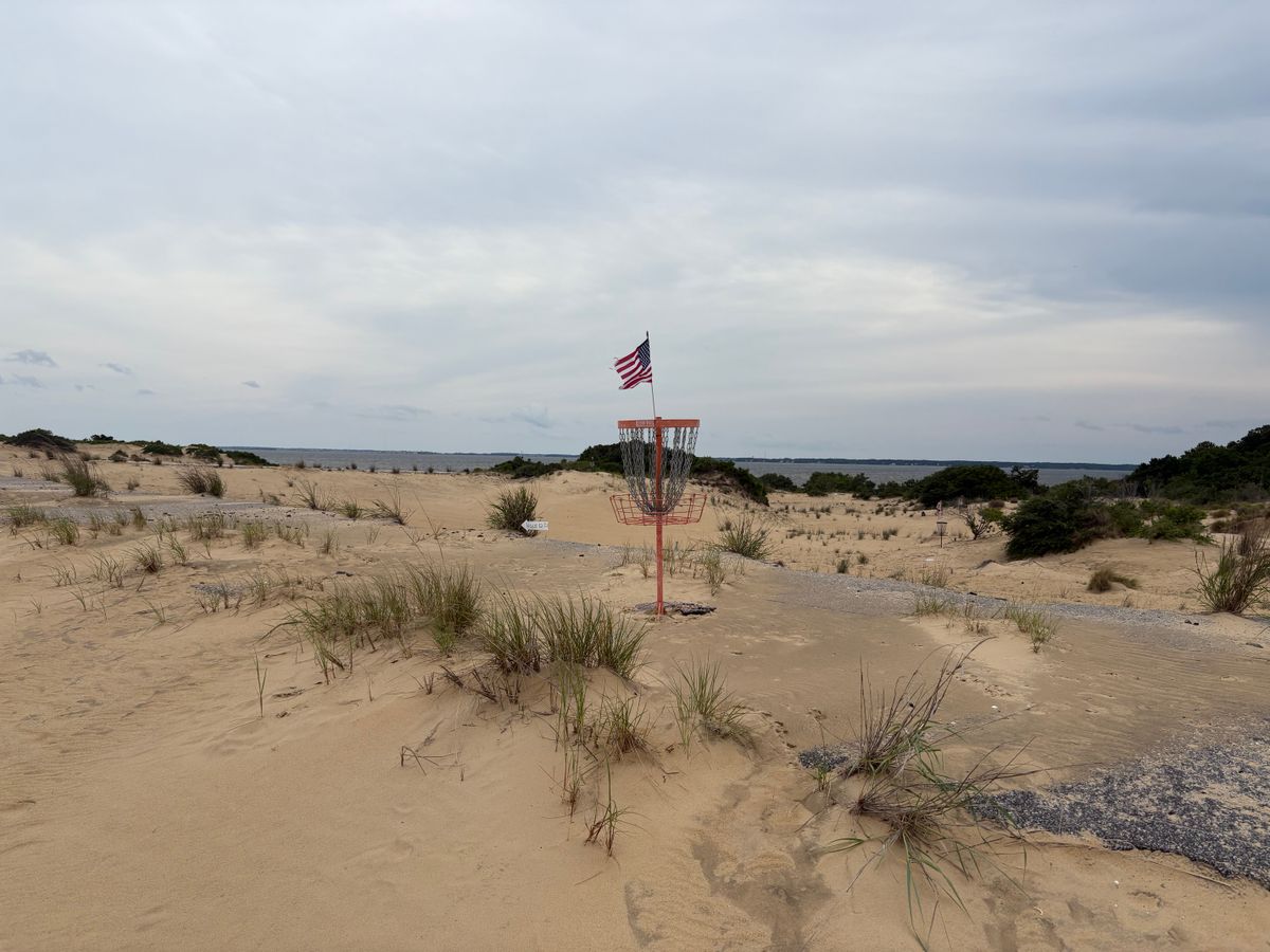 Hole 11 basket