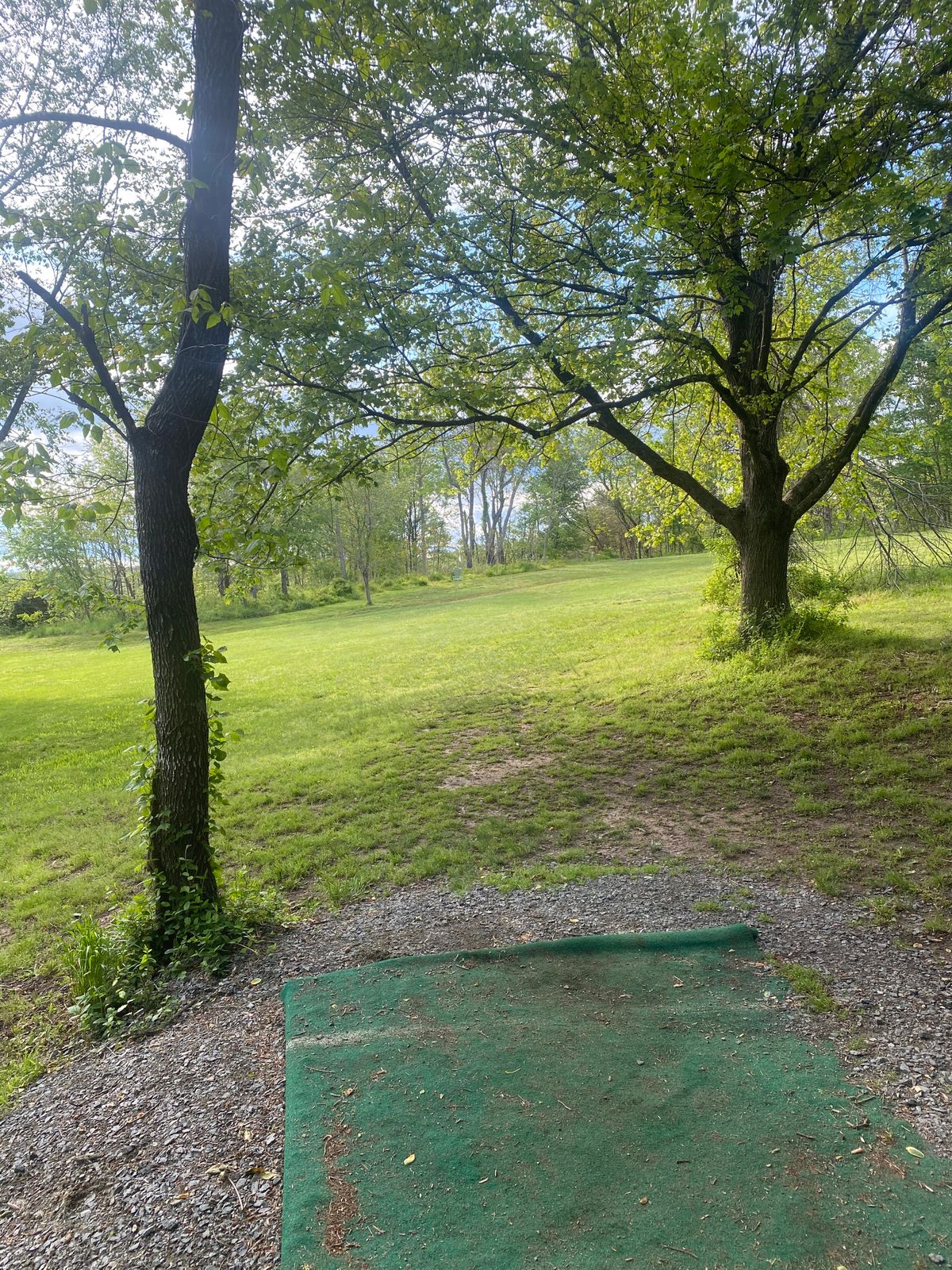 Hole 2 tee pad