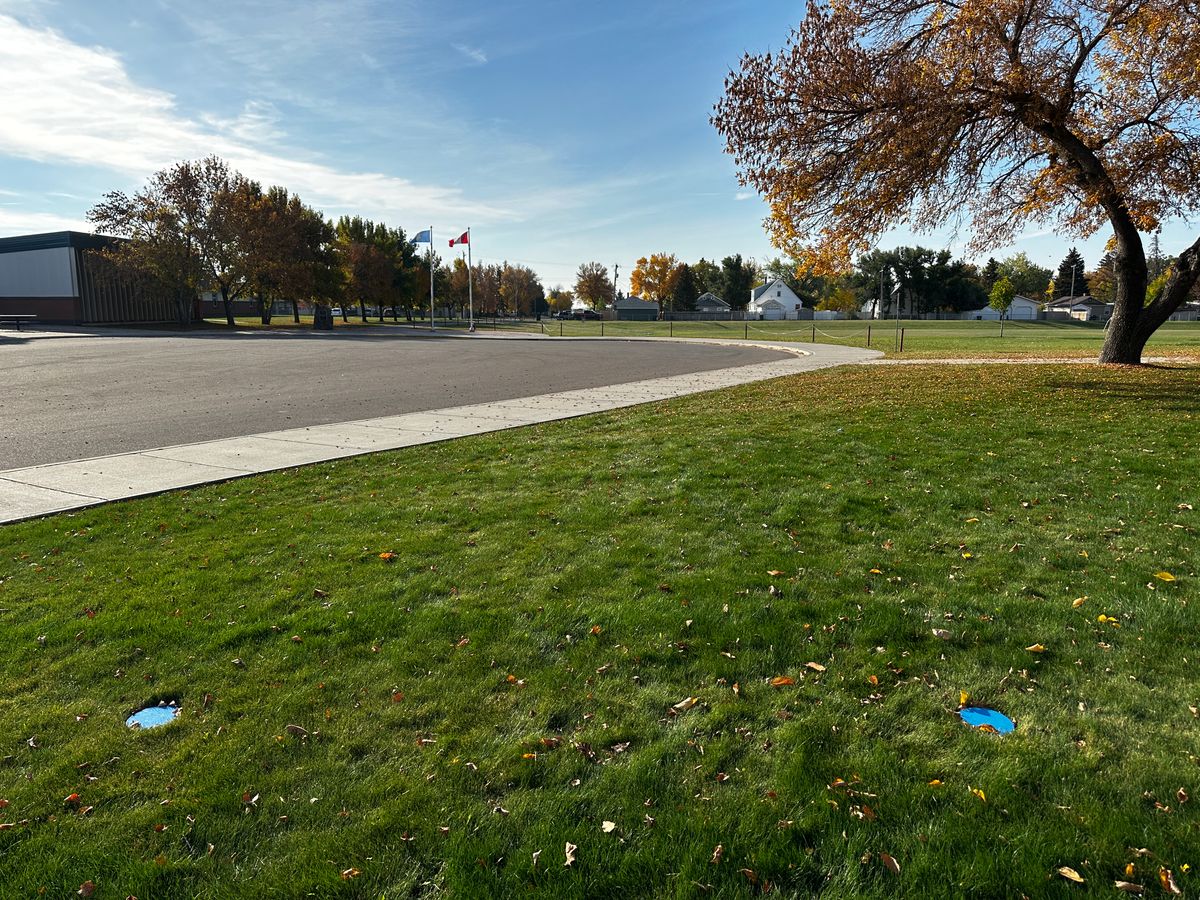 Hole 1 tee