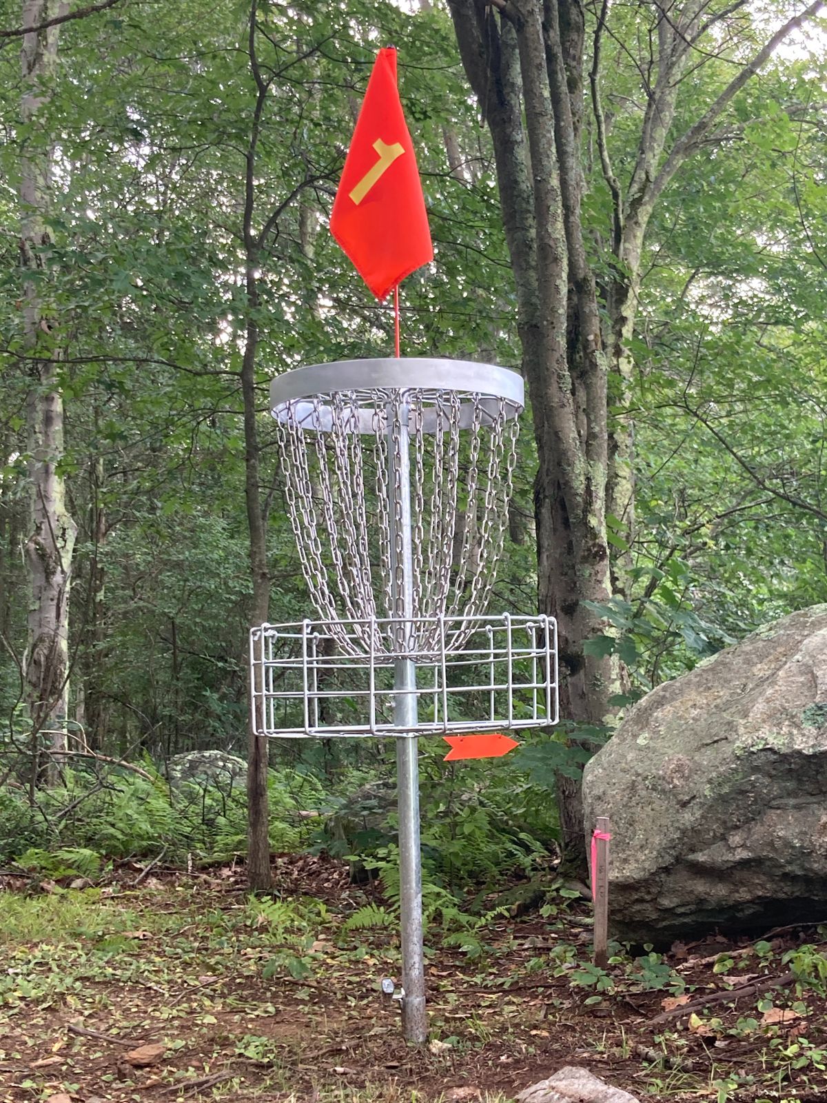 Beautiful flags on this course!