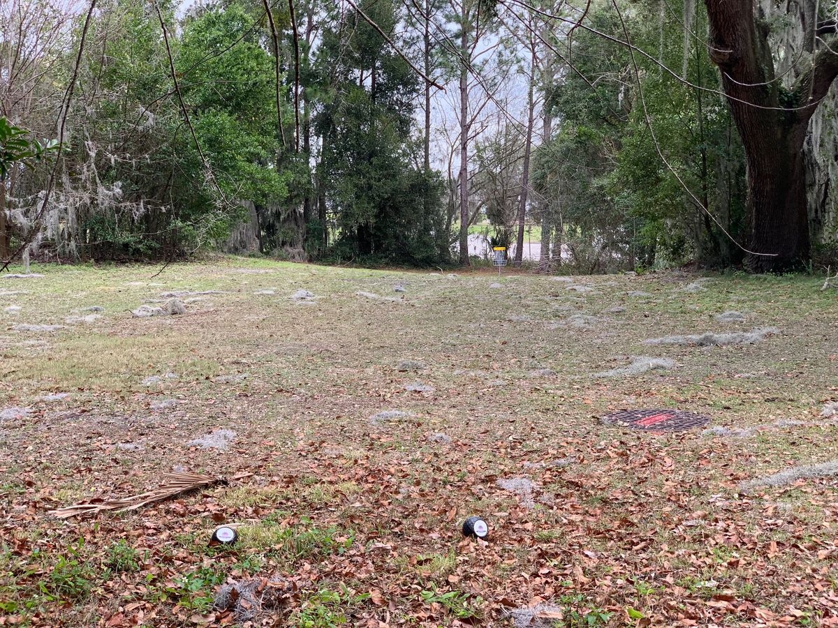 Hole 4 from short pad