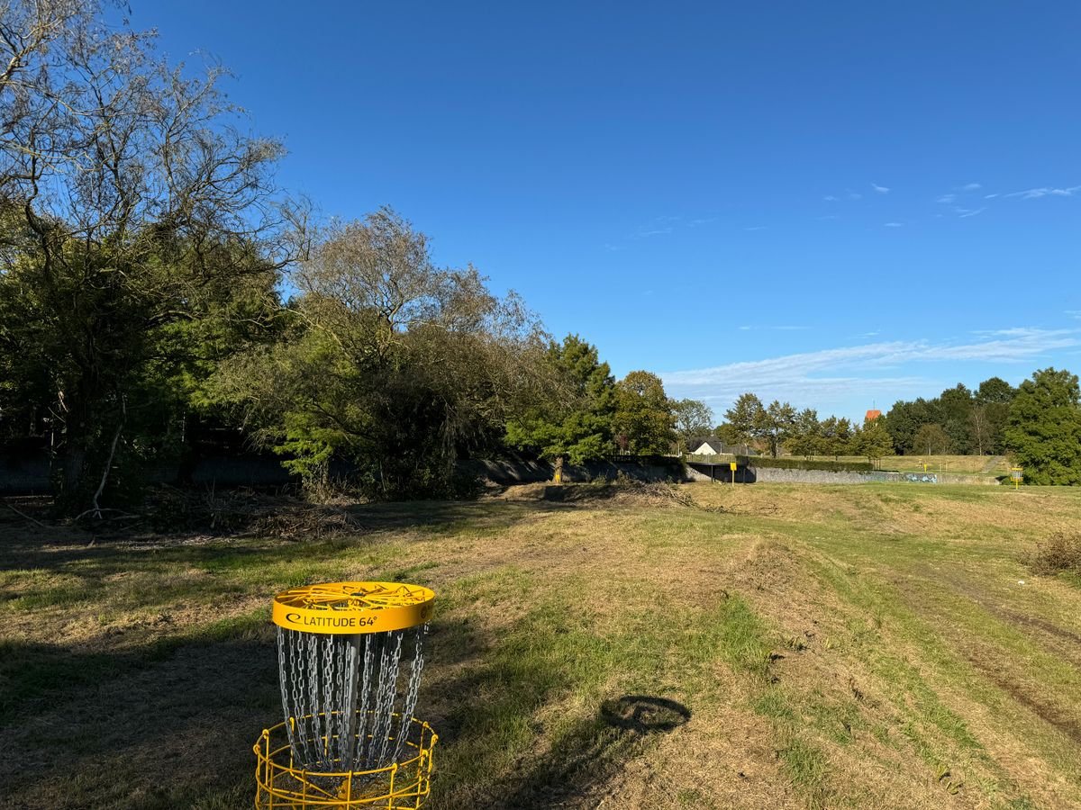 Hole 3 basket naar tee’s