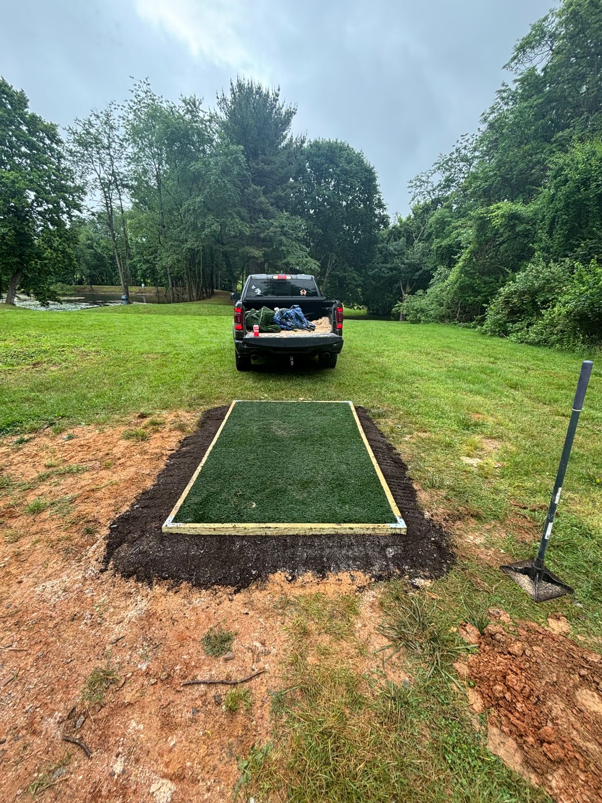 Tee pads are being added. 5 of 9 in as of 5/27/24 with more work planned this weekend!