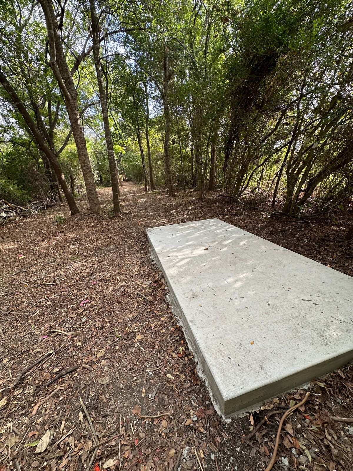 Hole 2 teepad