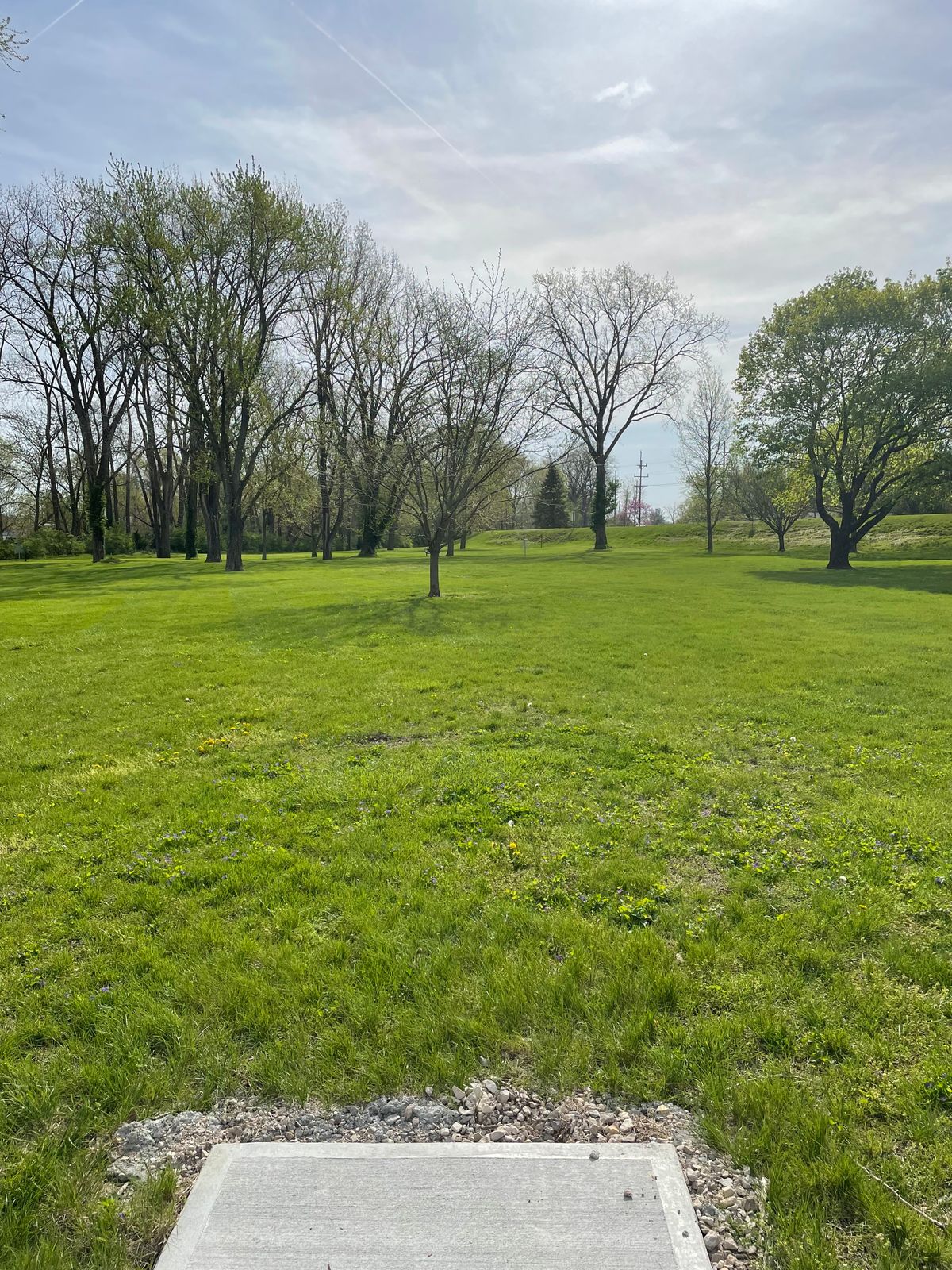 Hole 1 short tee