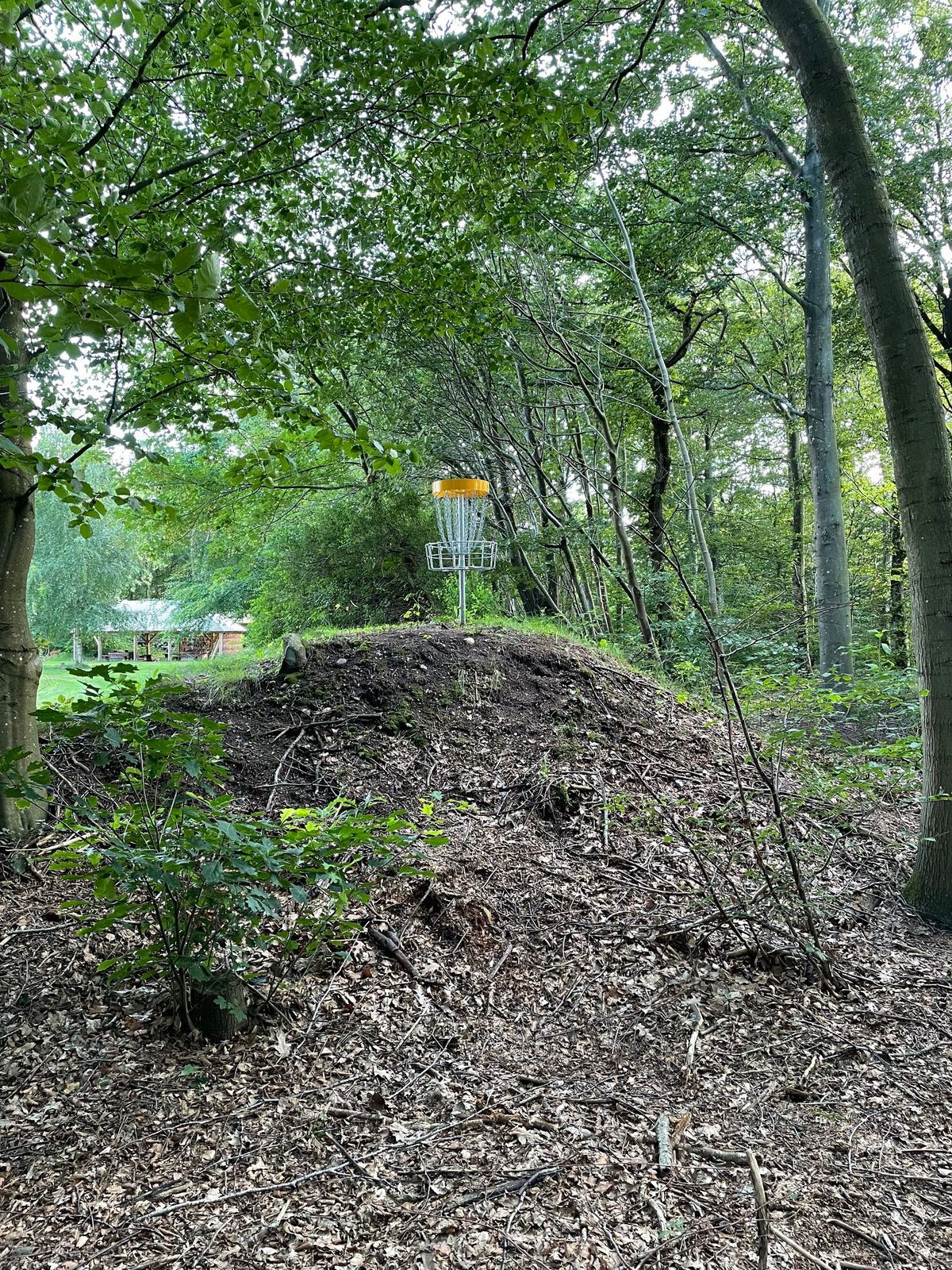 Krævende green på hul 9