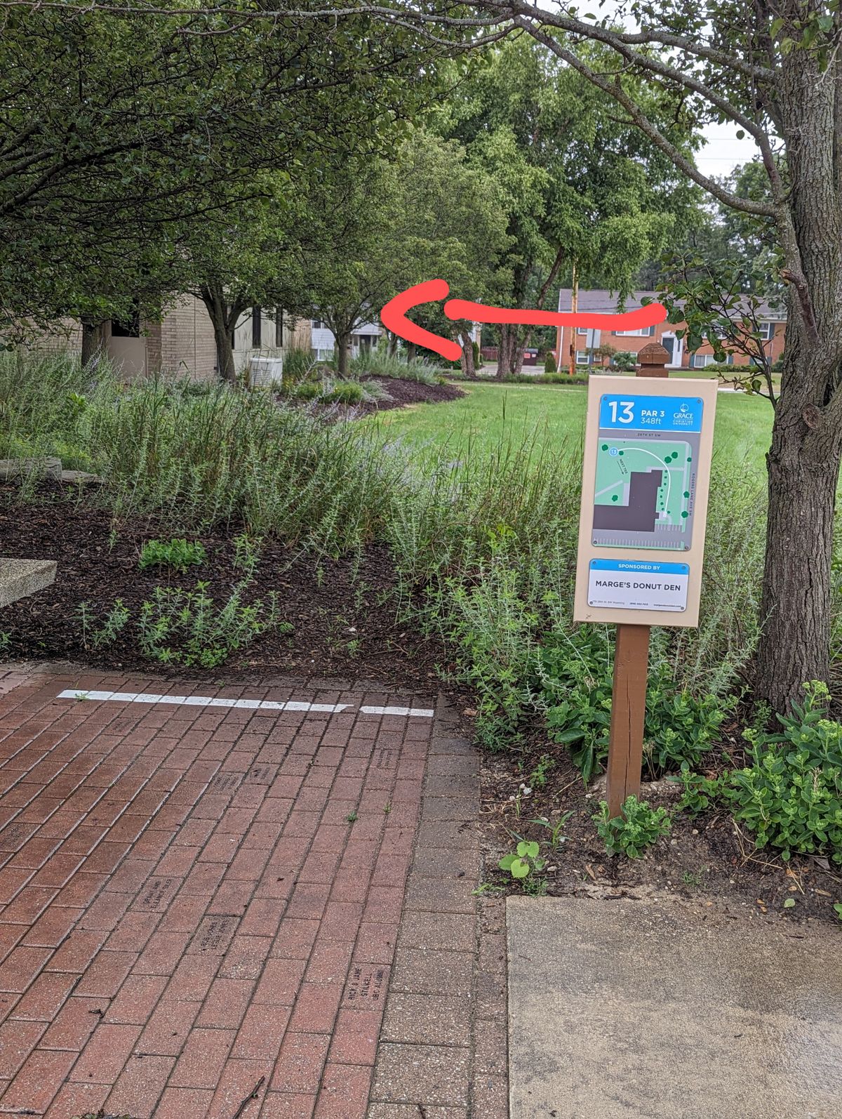 Hole 13 Tee Pad