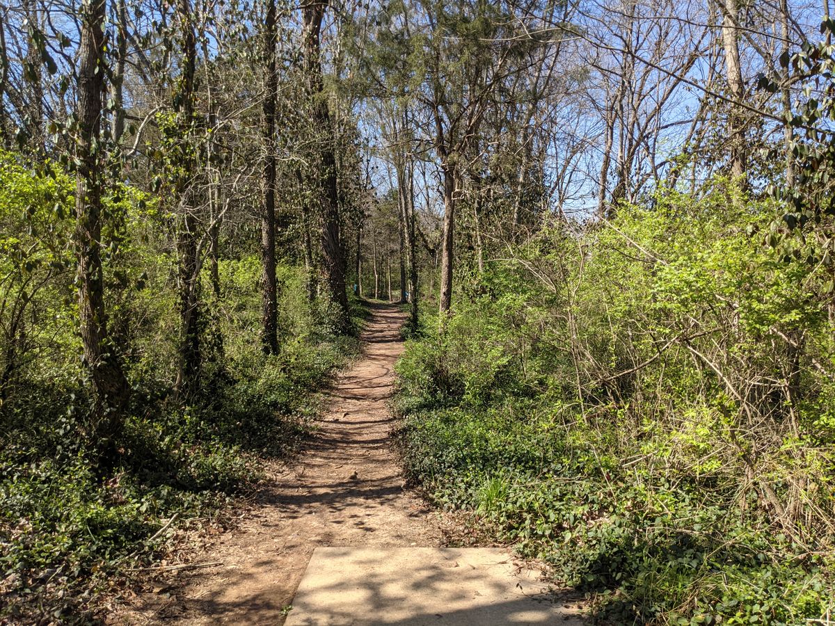 The initial gap on Hole 17 makes or breaks this hole.  Hit the gap and it is an easy approach to an open green.  Any shot not making the gap will be punished with tight woods that often force a shot with no progress to find the fairway again.
